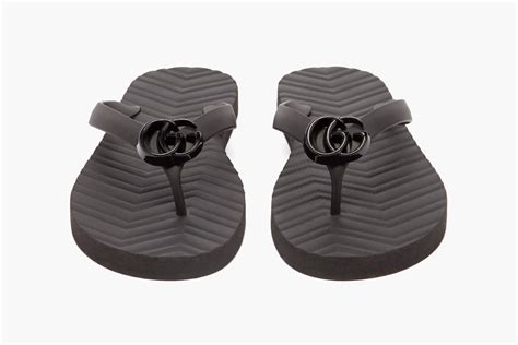 gucci and gabbana on my flip flops|gucci sandals.